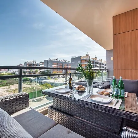Apartment Sunset Olhao- Modern 3 Bed Luxury With Rooftop Pool