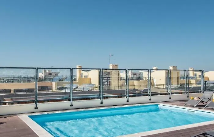 Sunset Olhao- Modern 3 Bed Luxury With Rooftop Pool Appartement Olhão