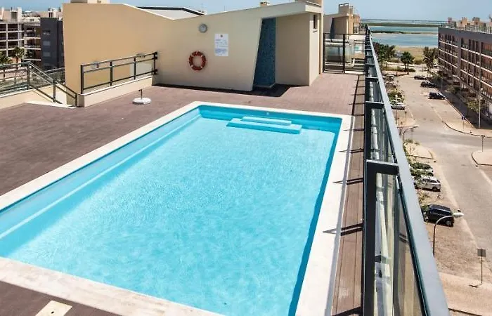Sunset Olhao- Modern 3 Bed Luxury With Rooftop Pool Appartement Olhão
