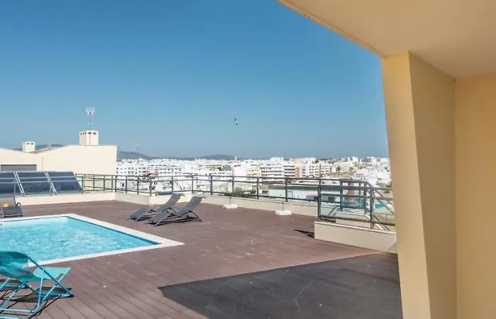 Sunset Olhao- Modern 3 Bed Luxury With Rooftop Pool Appartement *